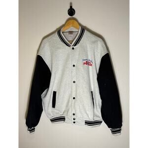 Vintage 90s Ford Motor Company Logo Employee USA Bomber Jacket Cotton XL